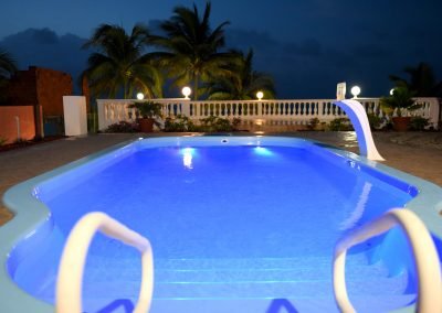blue pool